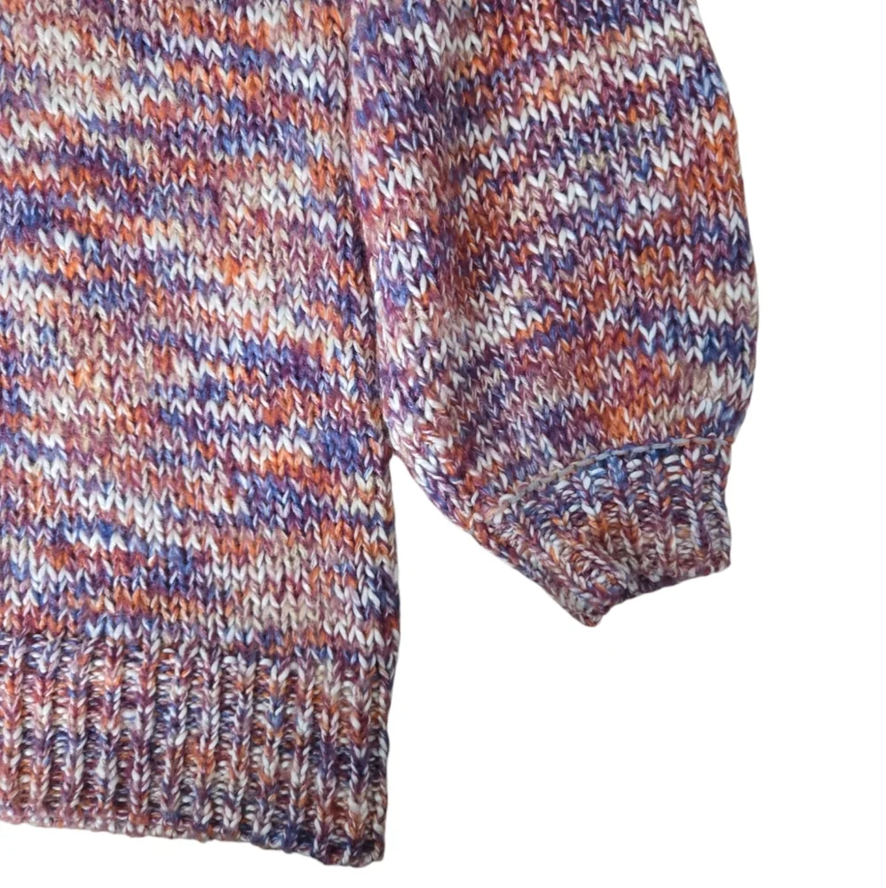 Vero Moda Multicolor Marled Turtleneck Sweater - Women Size S